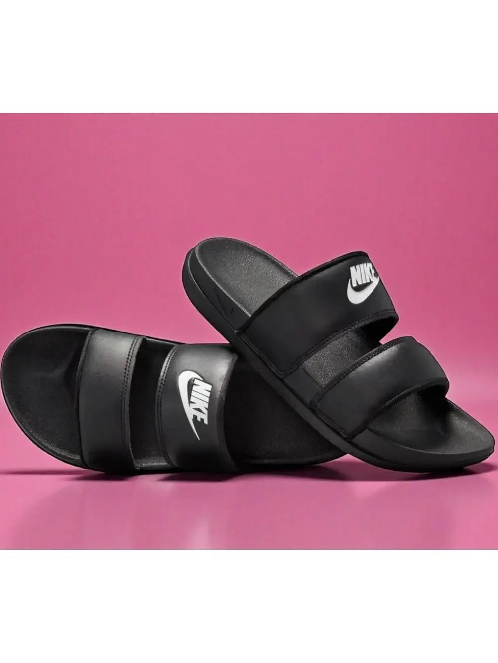 Nike OFFCOURT DUO Women's Black DC0496-001 Sandal Slides SIZE 11
